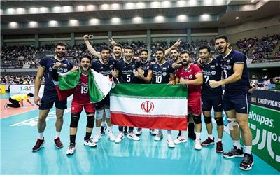 والیبال ایران با اقتدار قهرمان آسیا شد